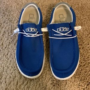 Hey Dude Wally. Size 11. Like new